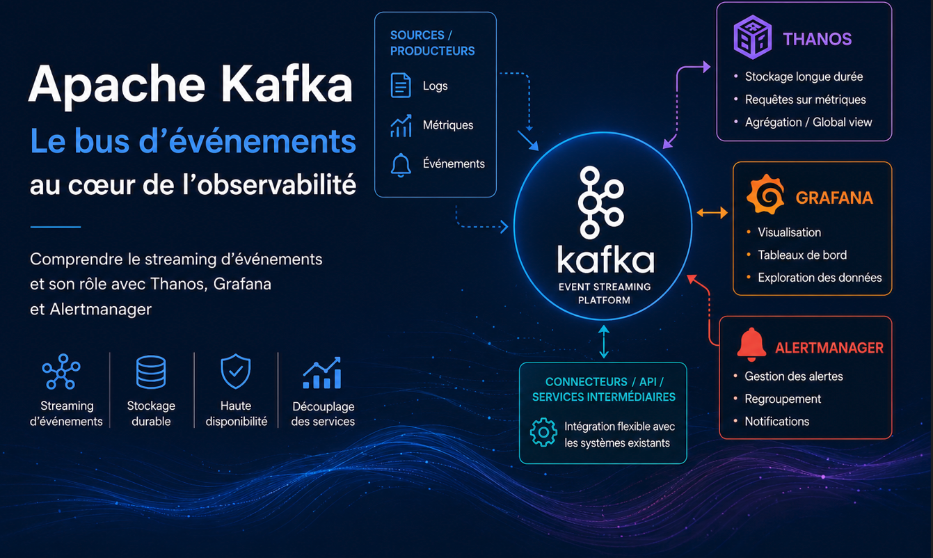Apache Kafka : comprendre le streaming d’événements et son fonctionnement - Cover Image